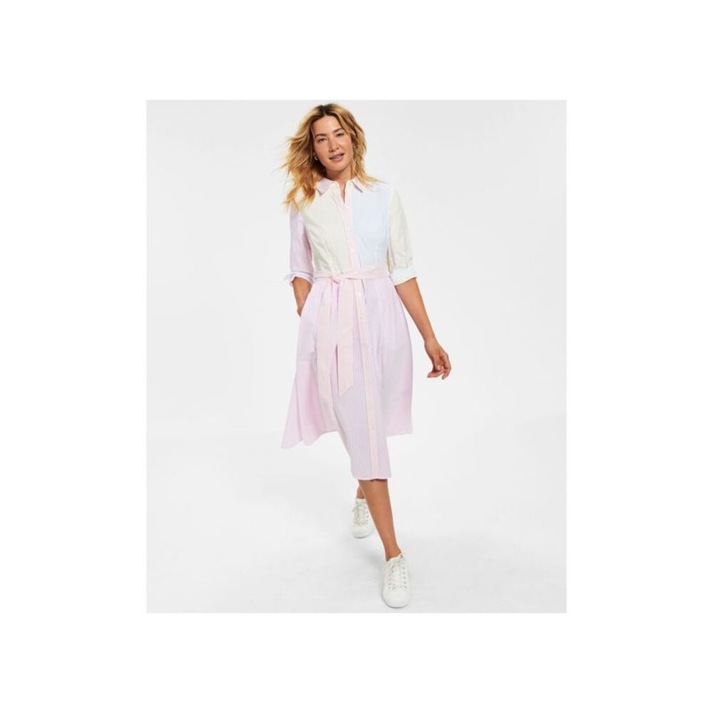 Charter Club Mommy Me Colorblocked Shirtdress